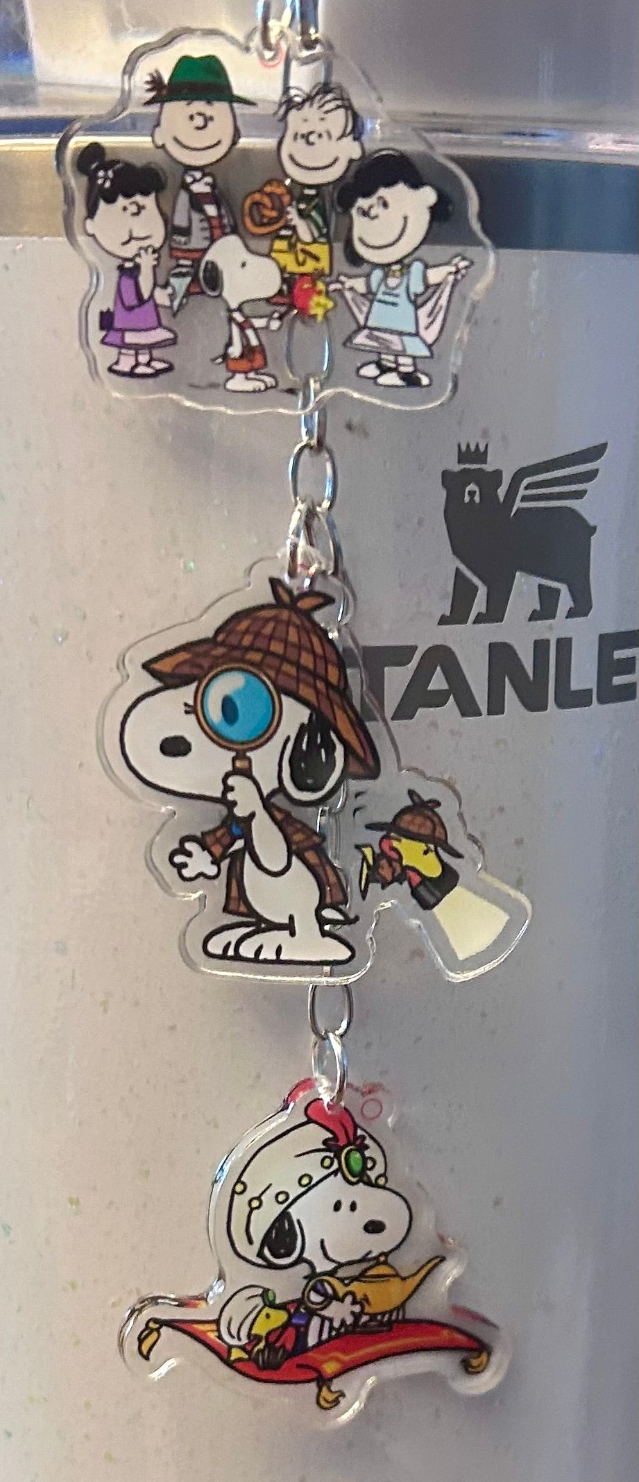 Dog Straw Topper Dangle Charm