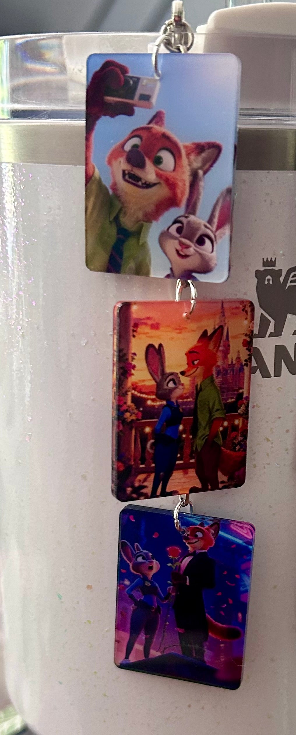 Zoo Straw Topper Dangle Charm