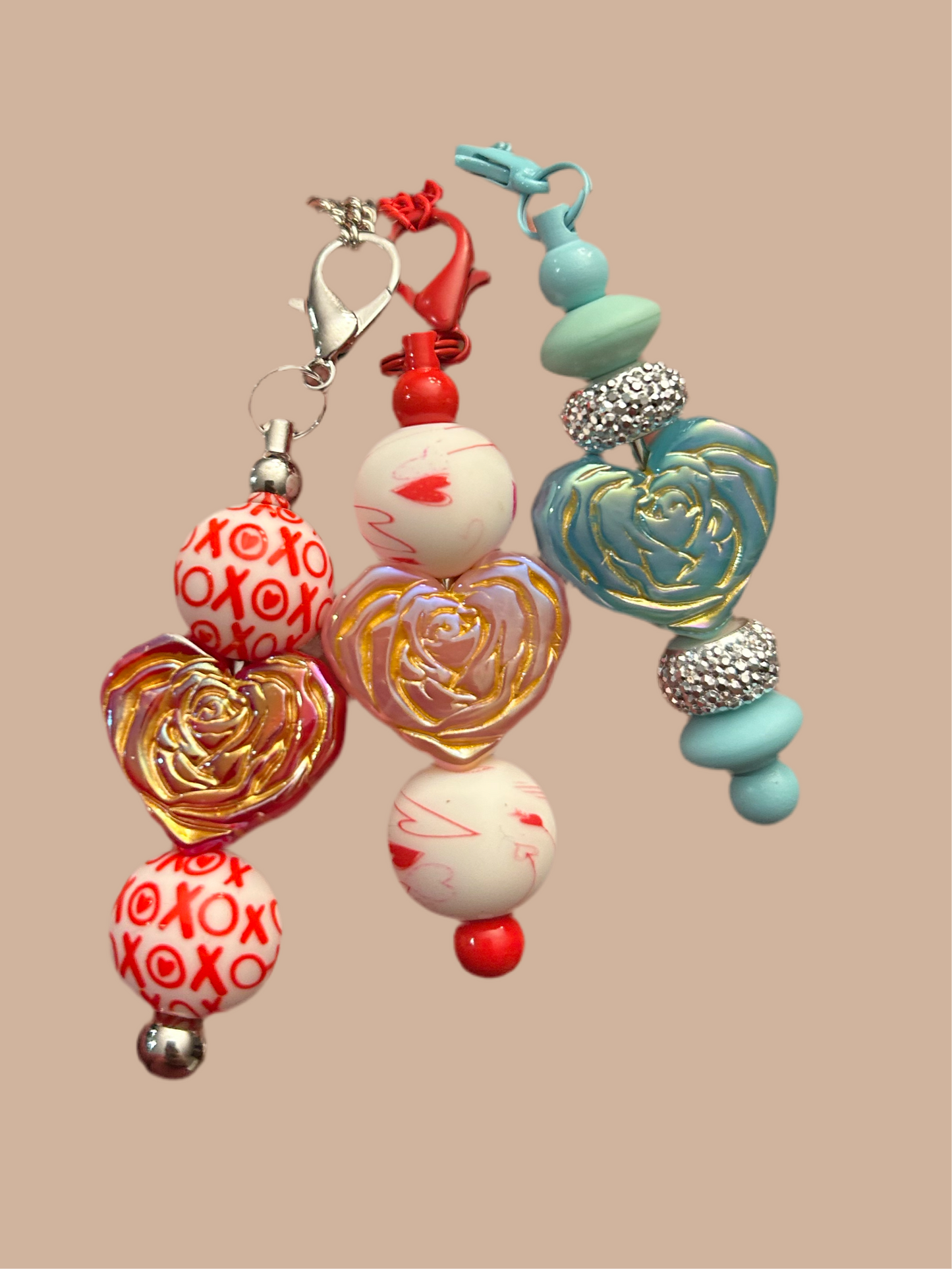 Heart Handle Tumbler Charm