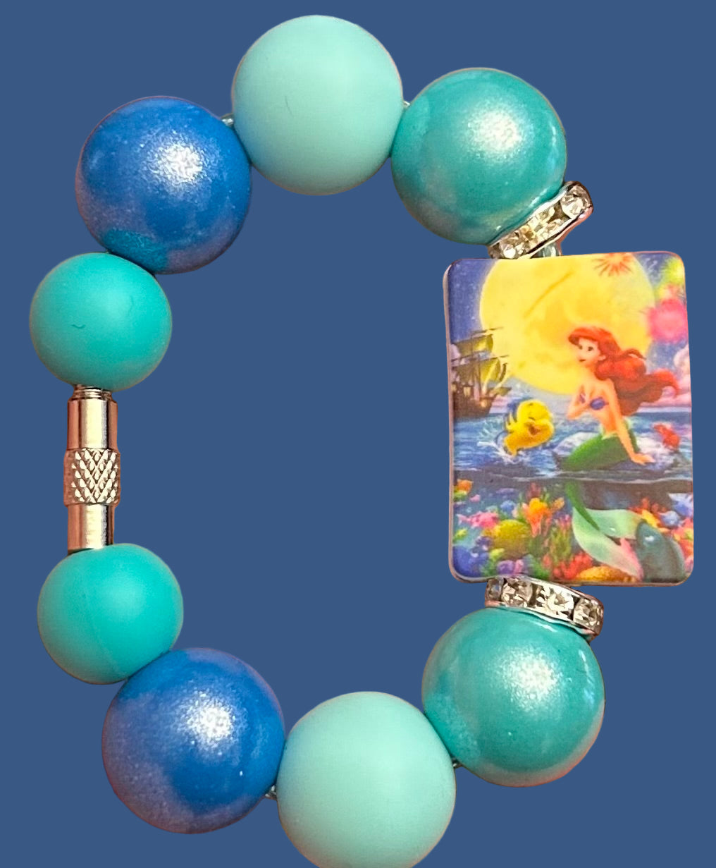 Mermaid Handle Charm