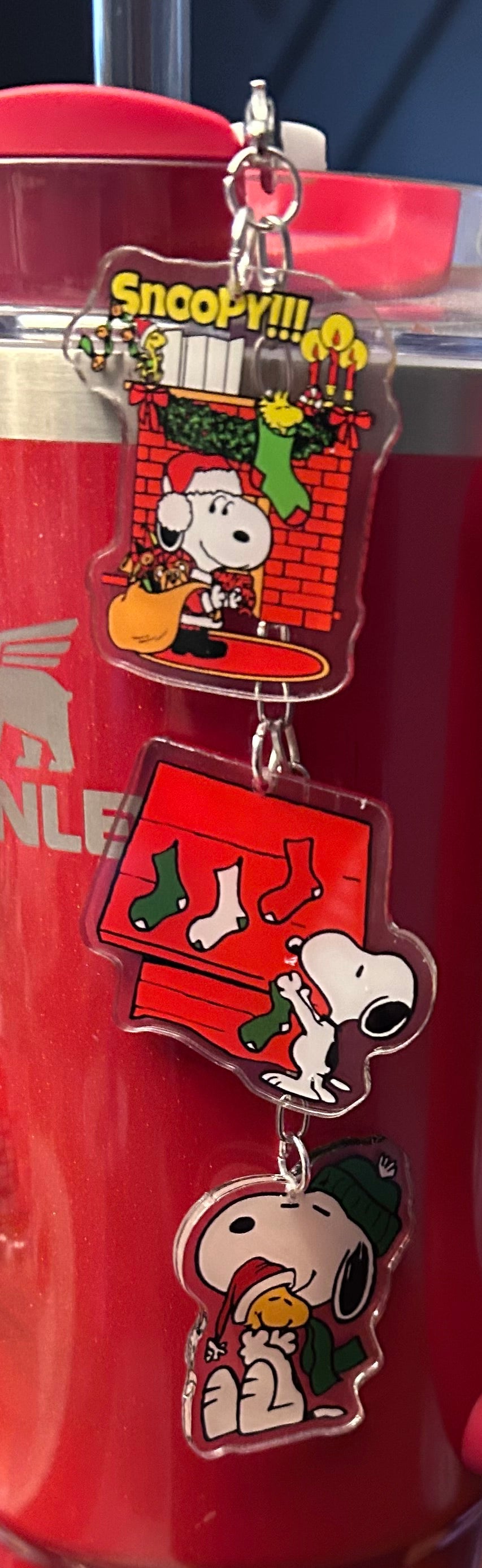 Dog Straw Topper Dangle Charm