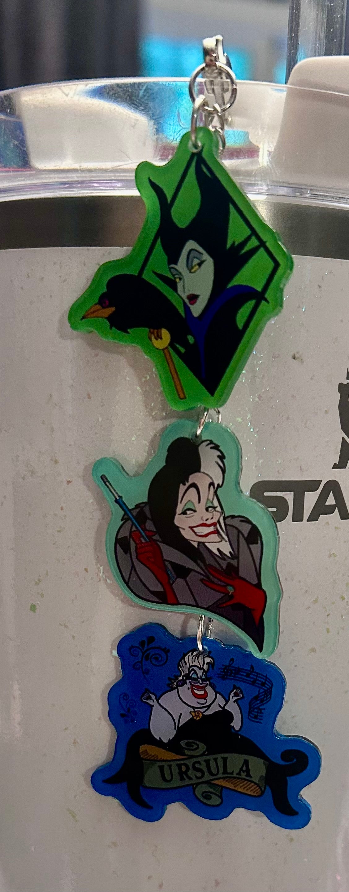 Villain Straw Topper Dangle Charm