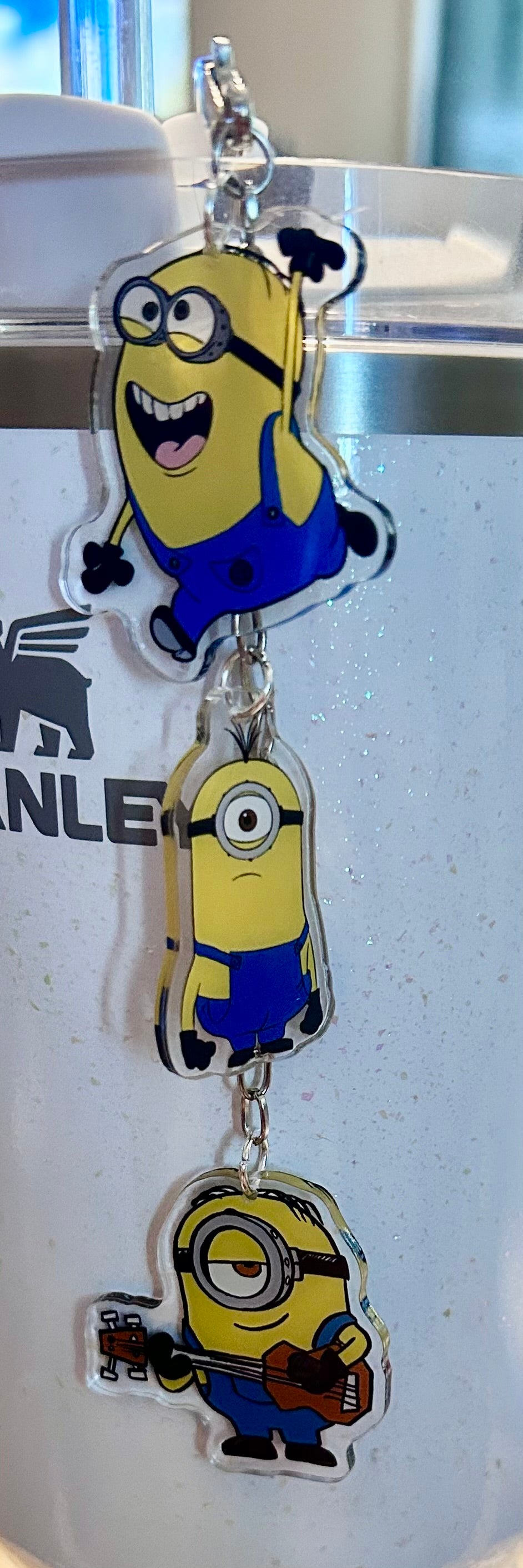 Min Straw Topper Dangle Charm