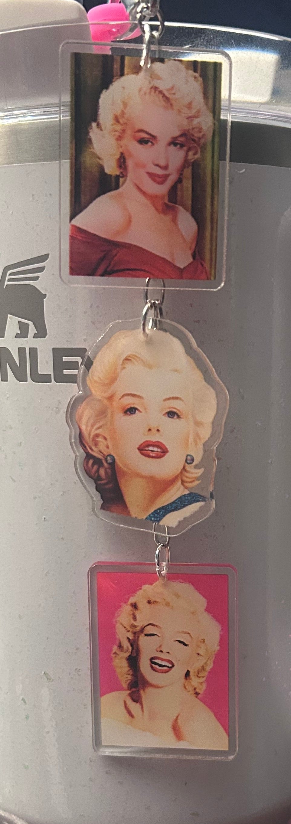 Singer Straw Topper Dangle Charm