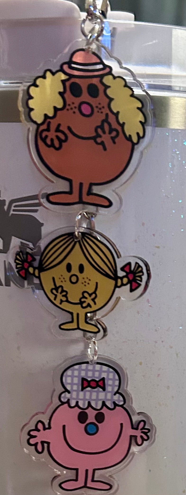 Miss Straw Topper Dangle Charm