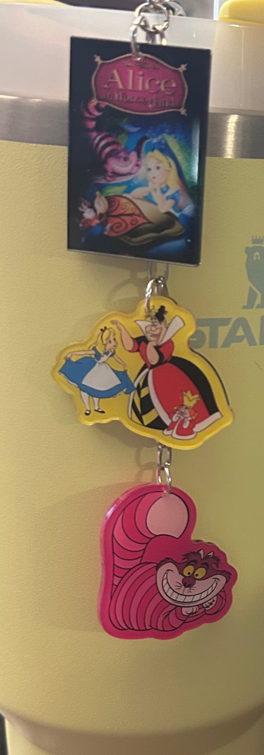 Girl Straw Topper Dangle Charm