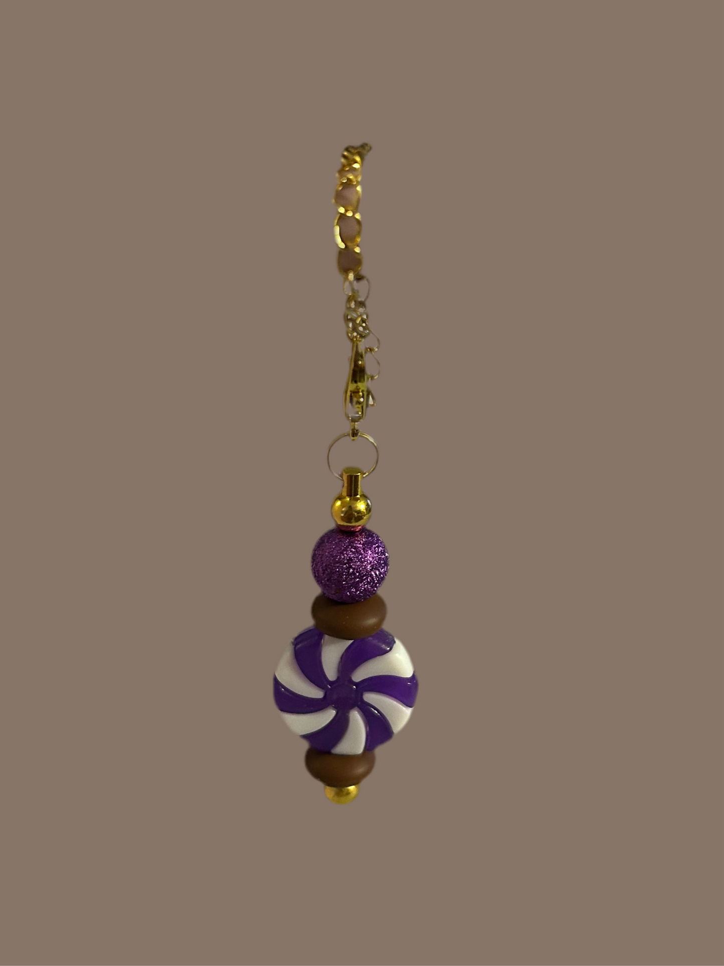 Chocolate Straw Dangle and Handle Charm Set