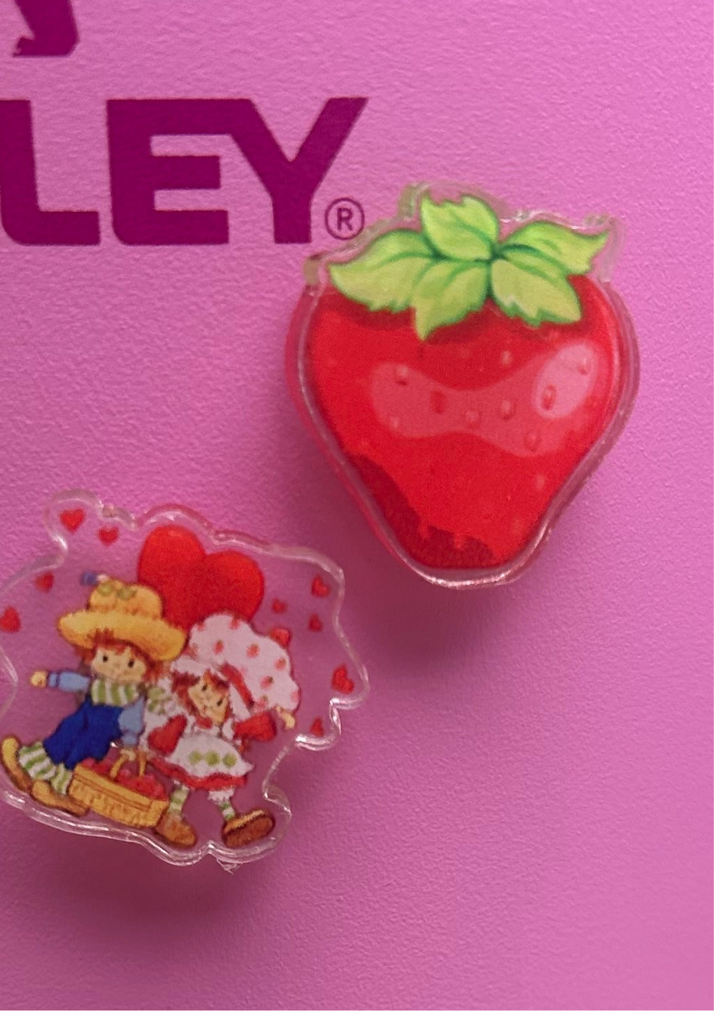Strawberry Set of 2 Magnets