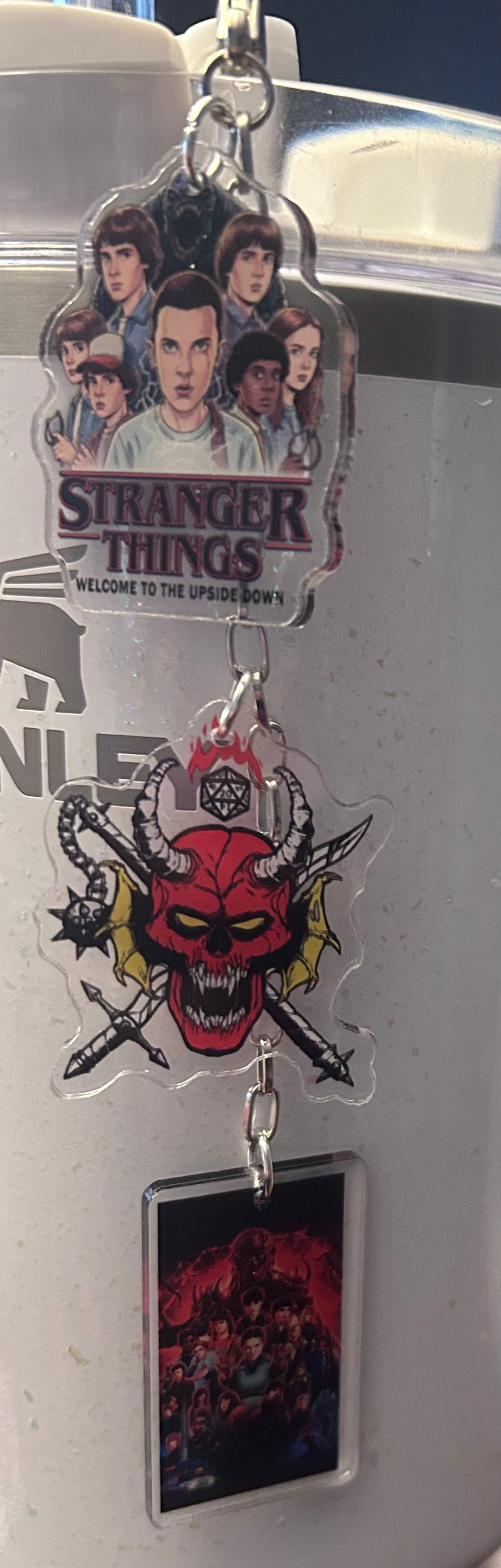 Stranger Straw Topper Dangle Charm