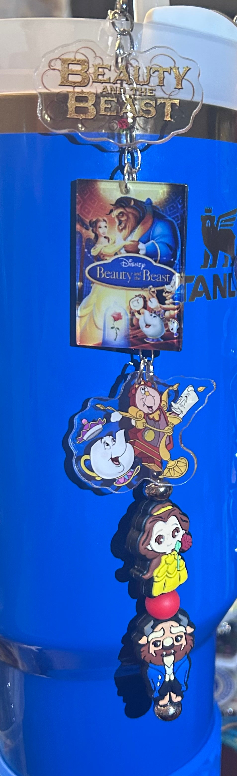 Princess Straw Topper Dangle Charm