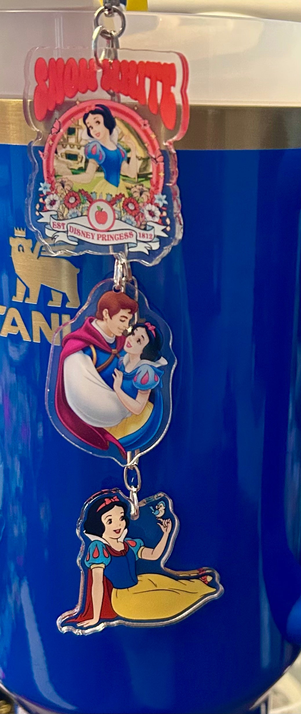 Princess Straw Topper Dangle Charm