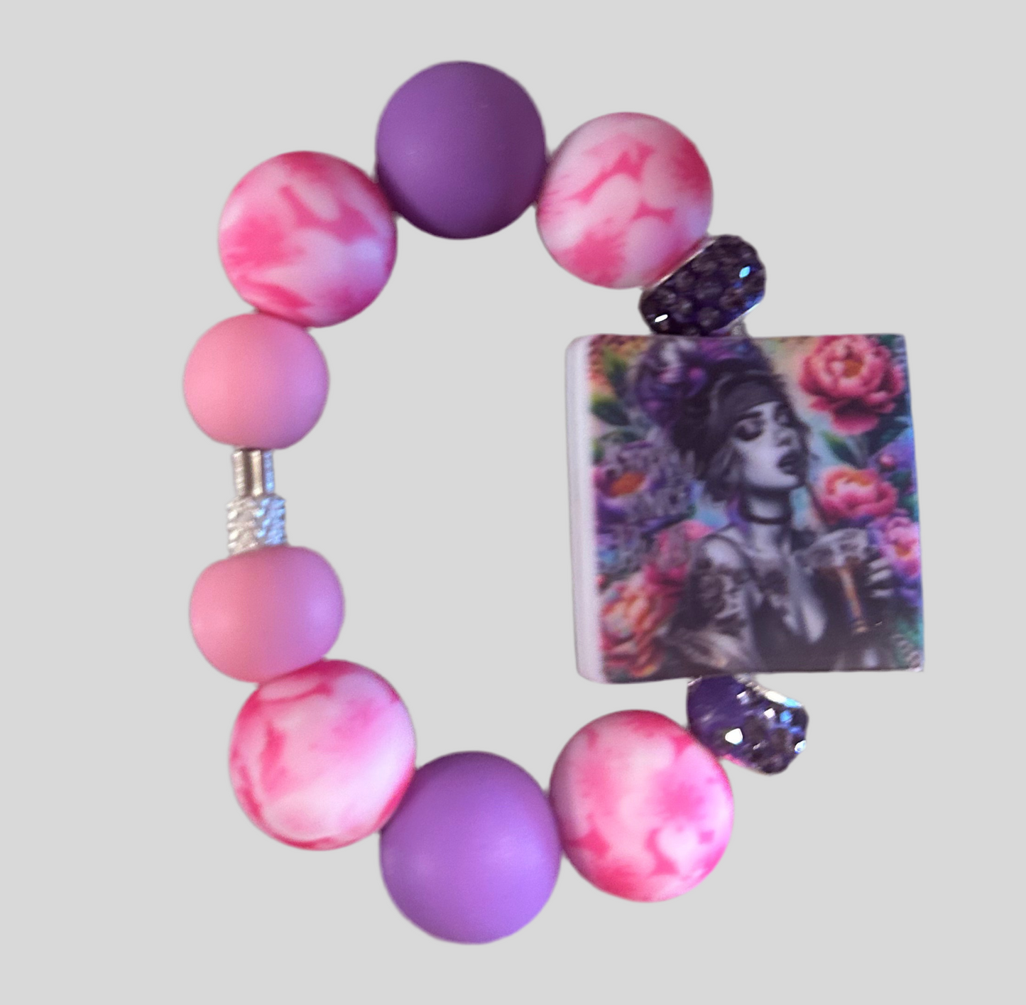 Girl Handle Charm