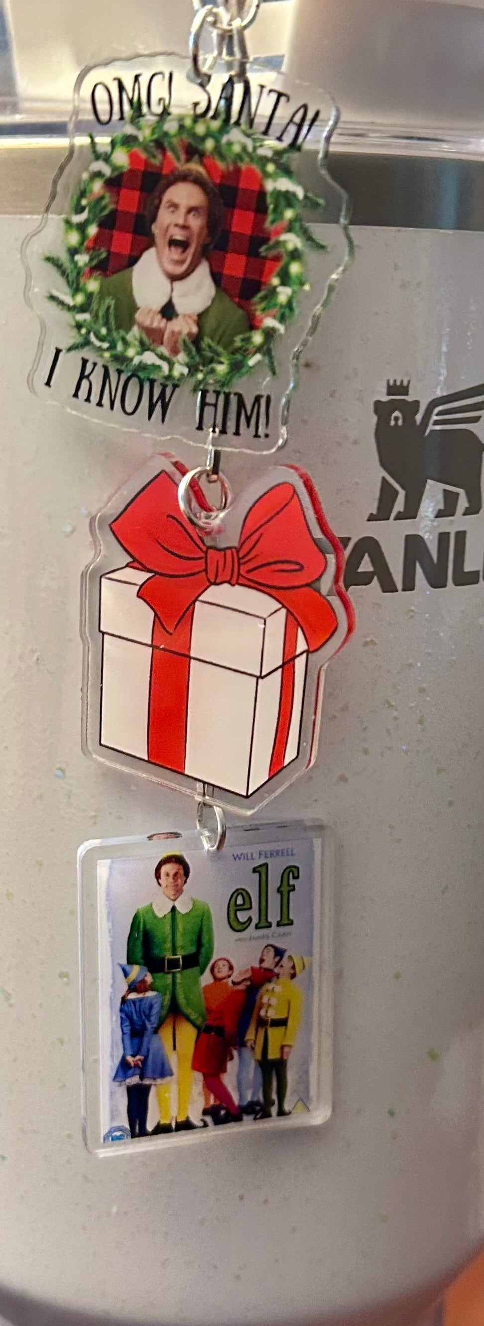 Elf Straw Topper Dangle Charm