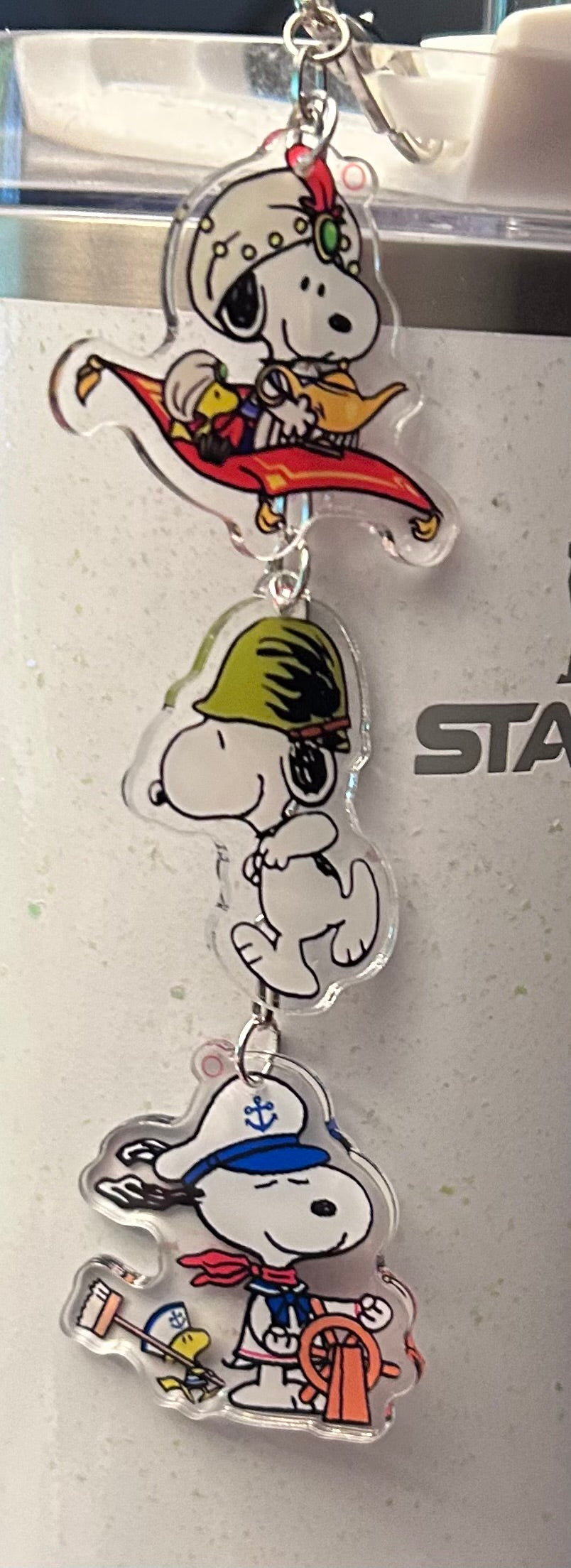 Dog Straw Topper Dangle Charm