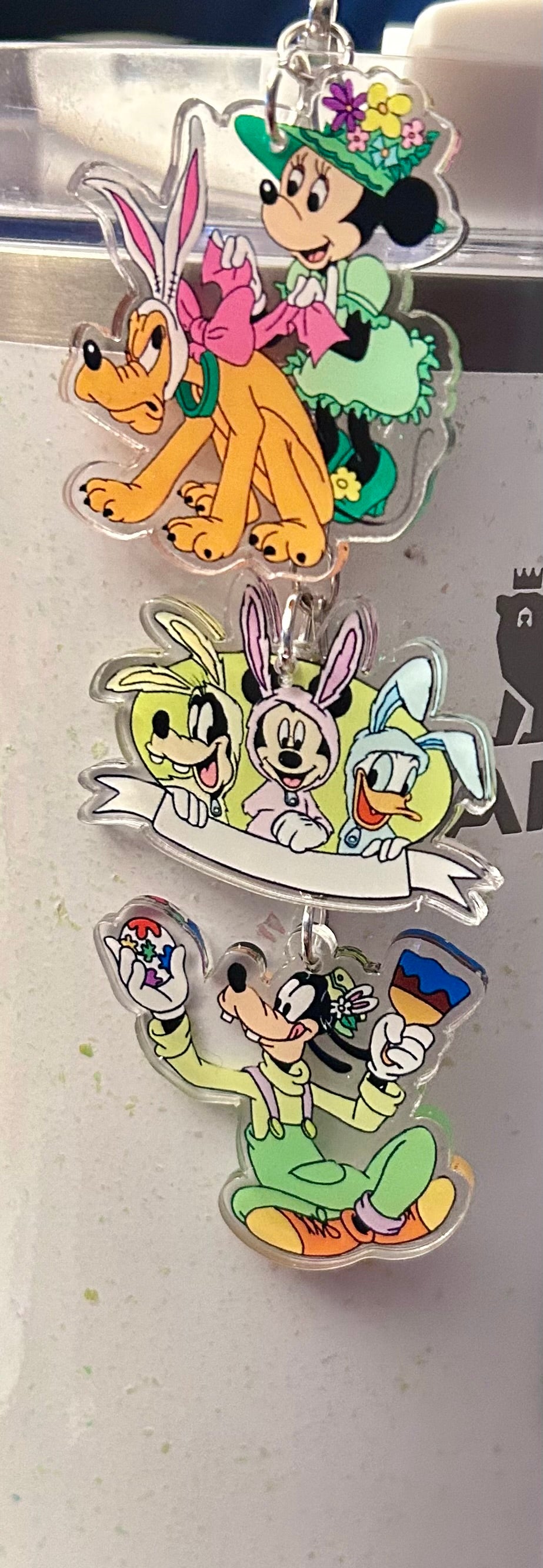 Easter Straw Topper Dangle Charm