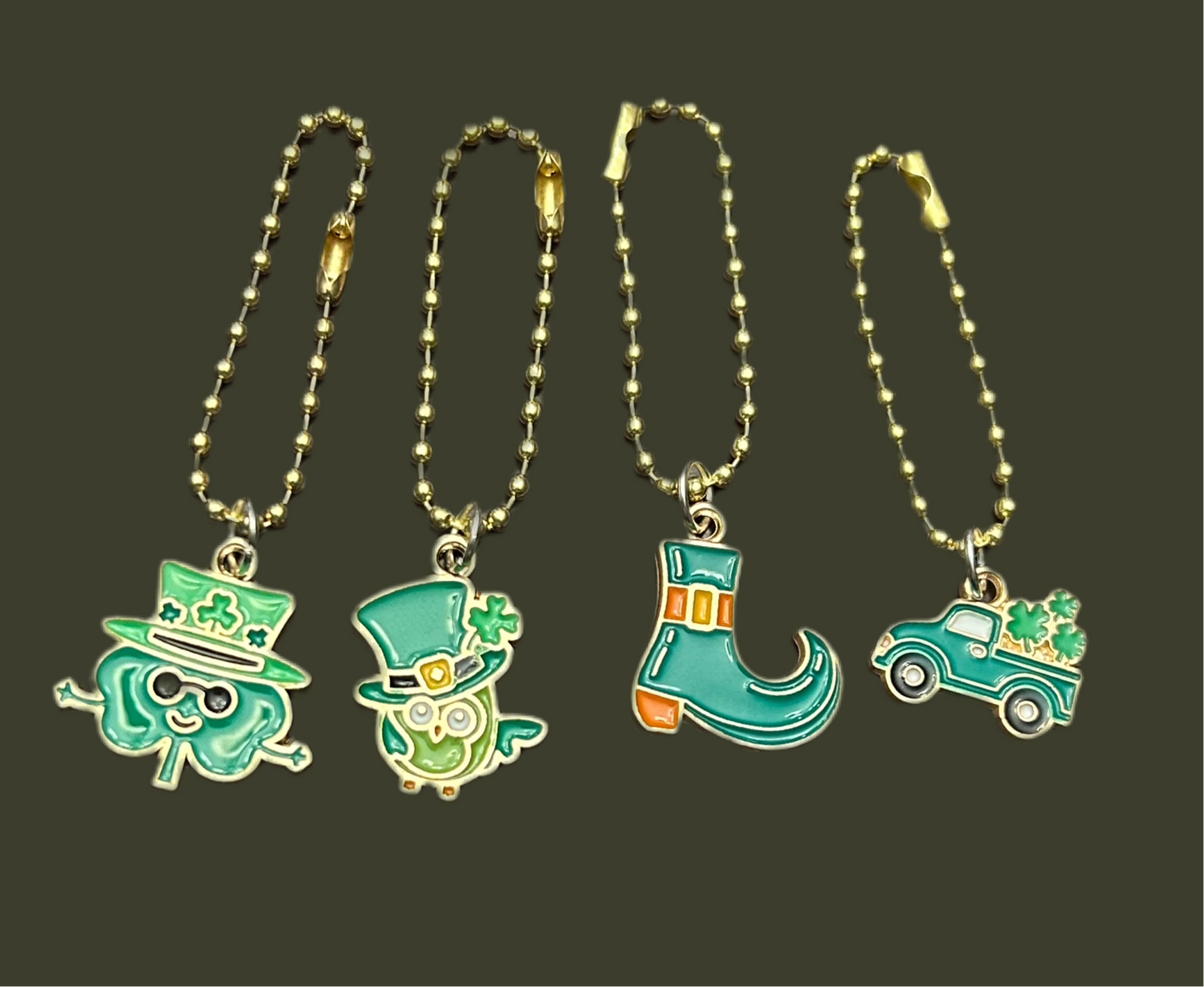 St Patricks Day Cup Handle Tumbler Charm