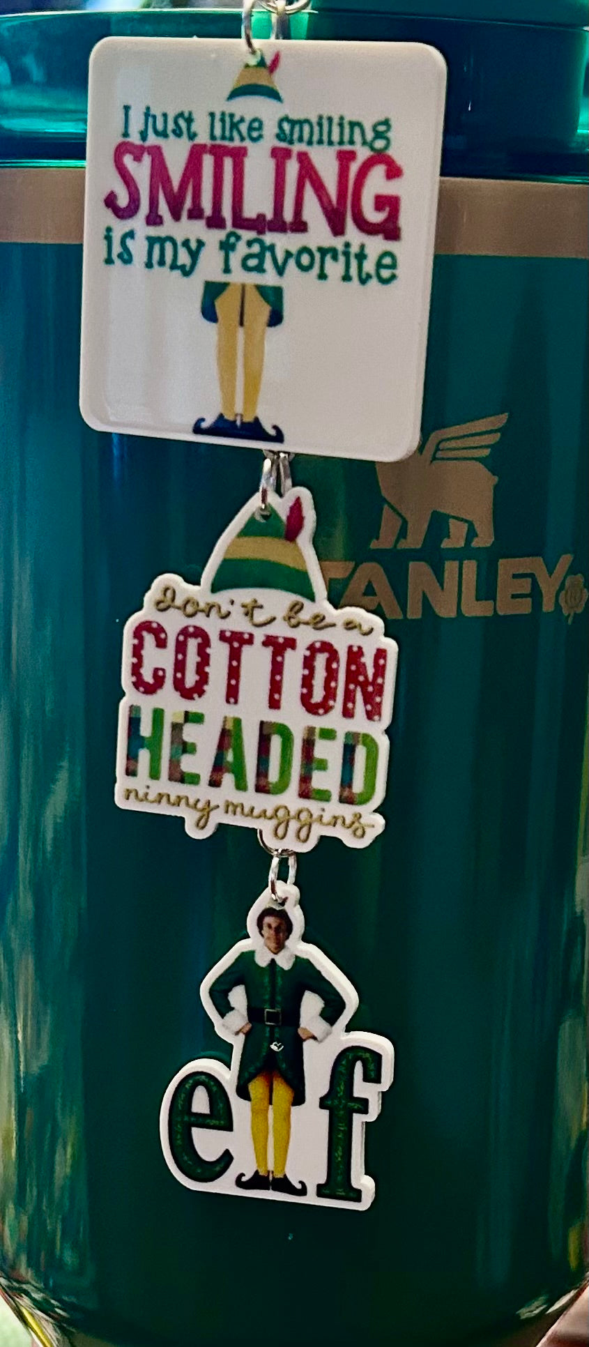 Elf Straw Topper Dangle Charm