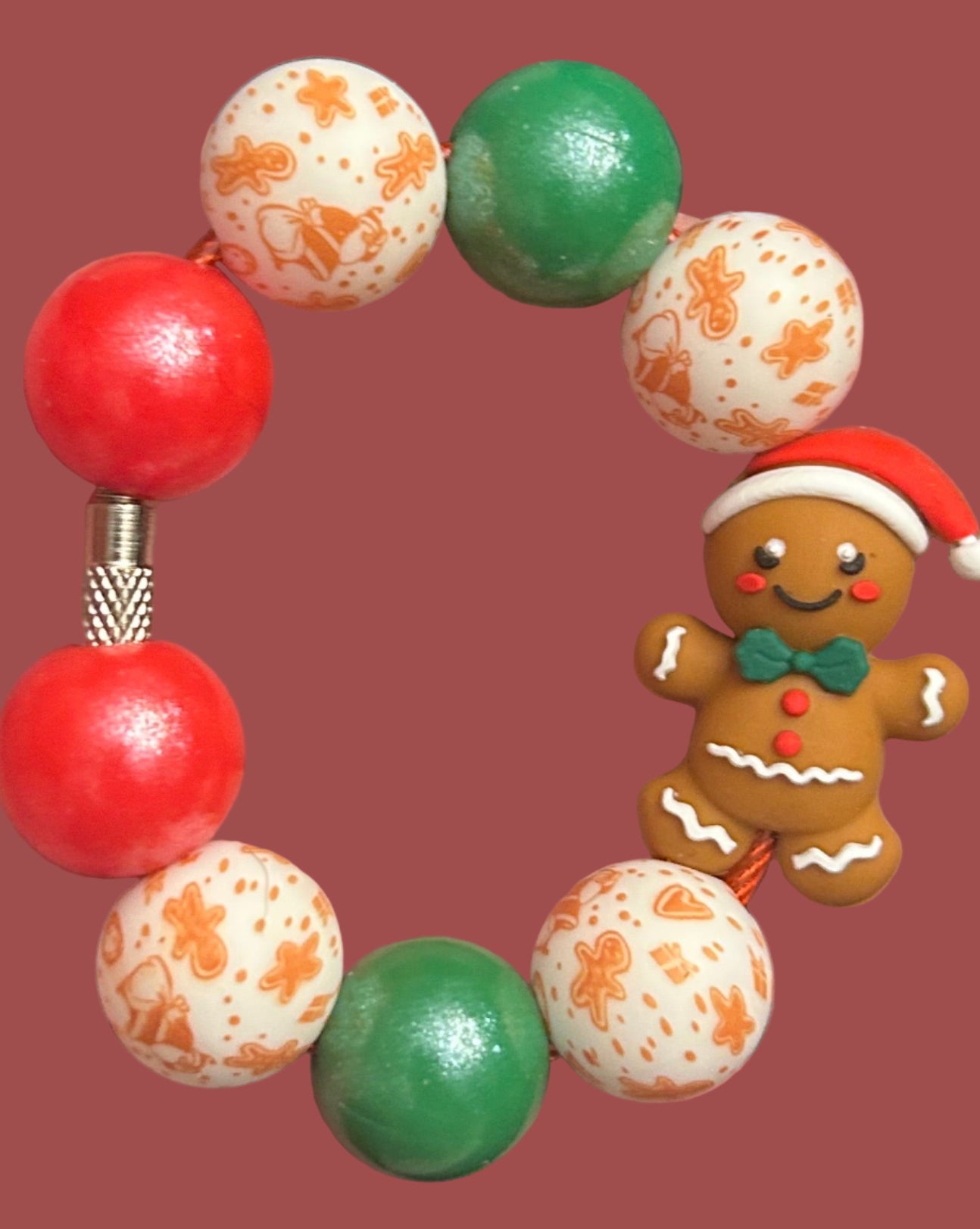 Gingerbread Handle Charm