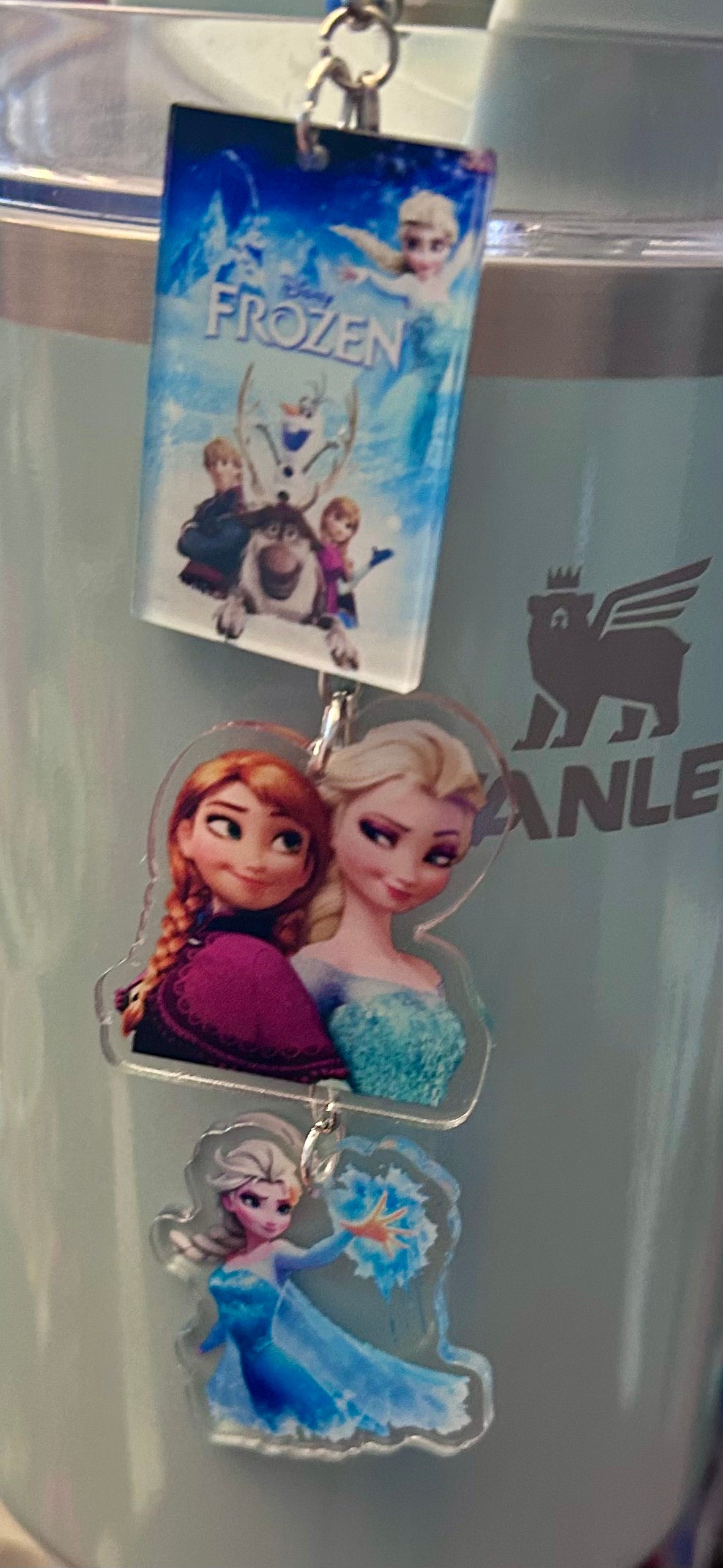 Snow Straw Topper Dangle Charm