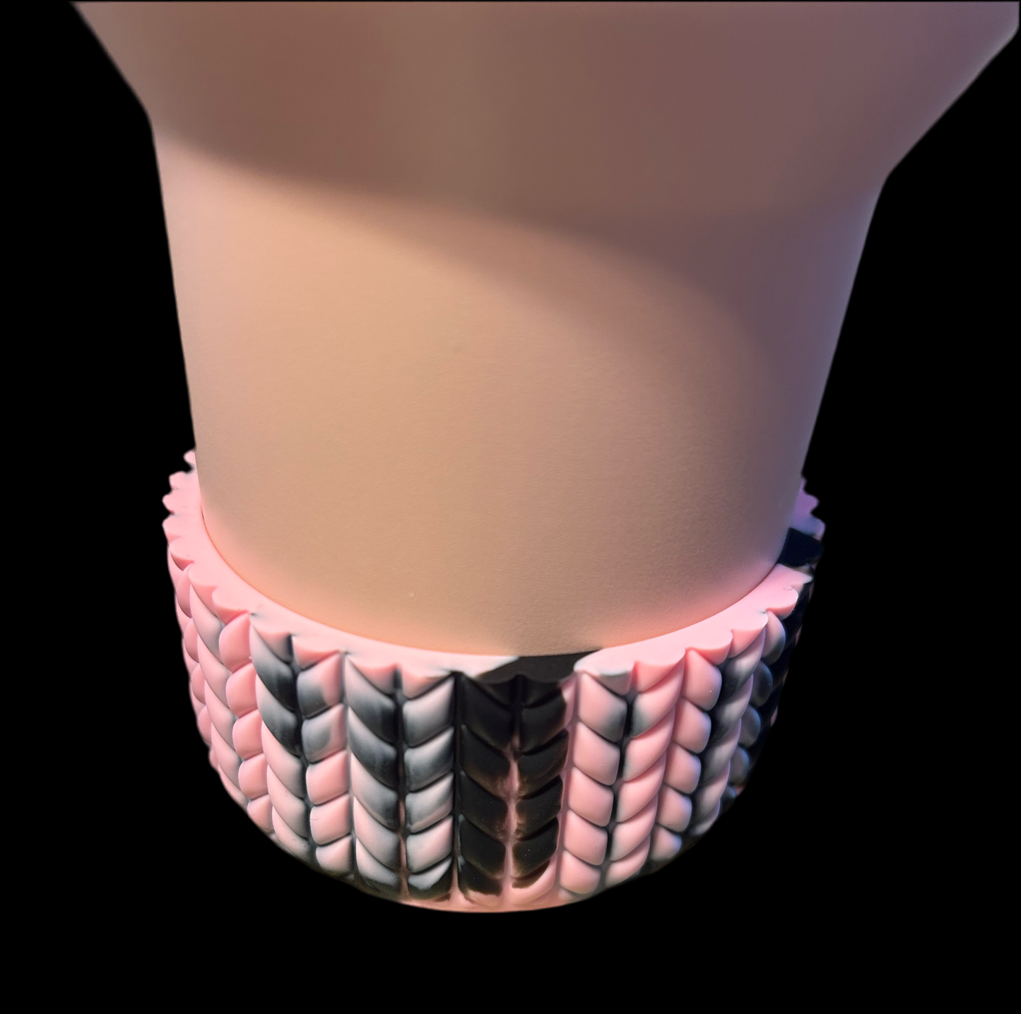 Black Pink Tumbler Boot