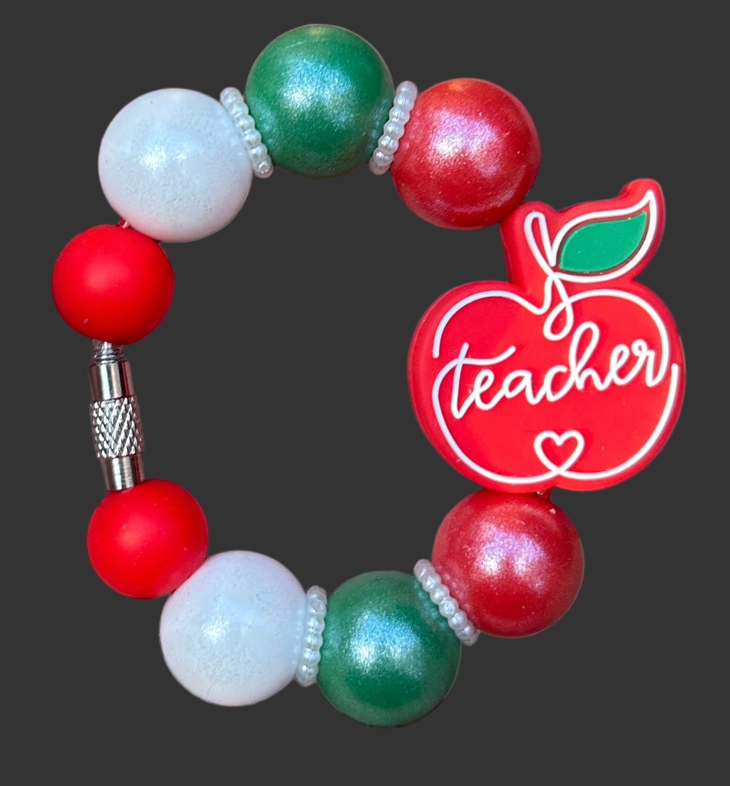 Teacher Handle Charm