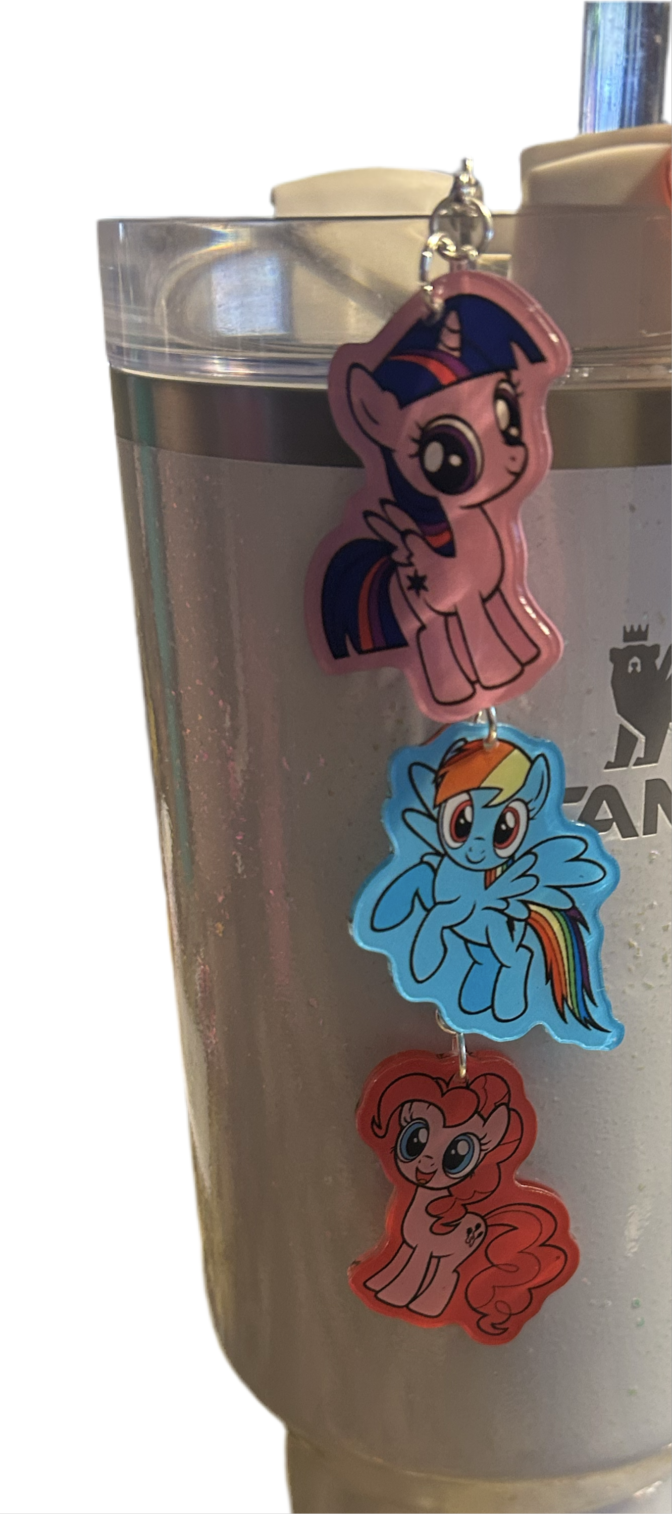 Pony Straw Dangle