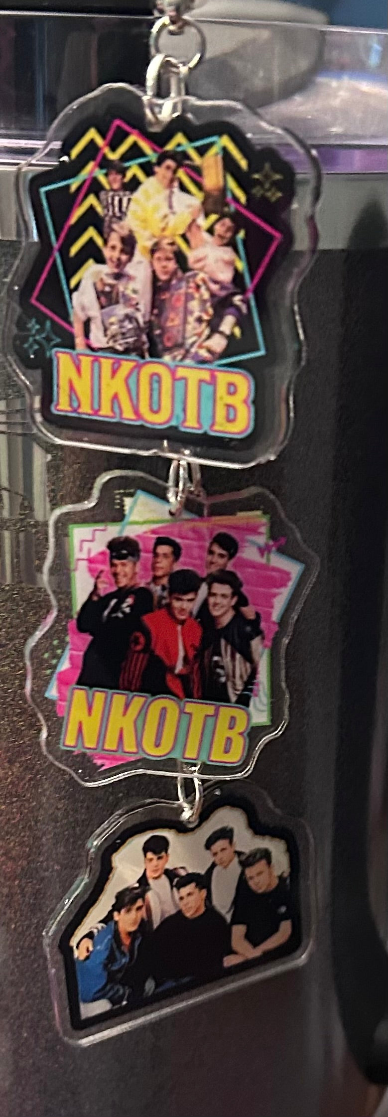 Boy Band Straw Topper Dangle Charm