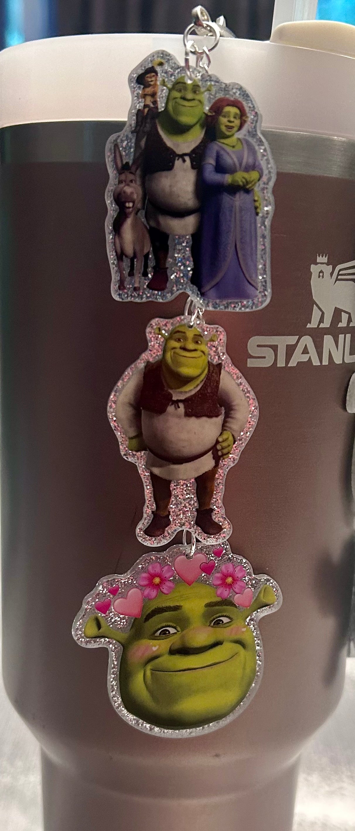 Ogre Straw Topper Dangle Charm