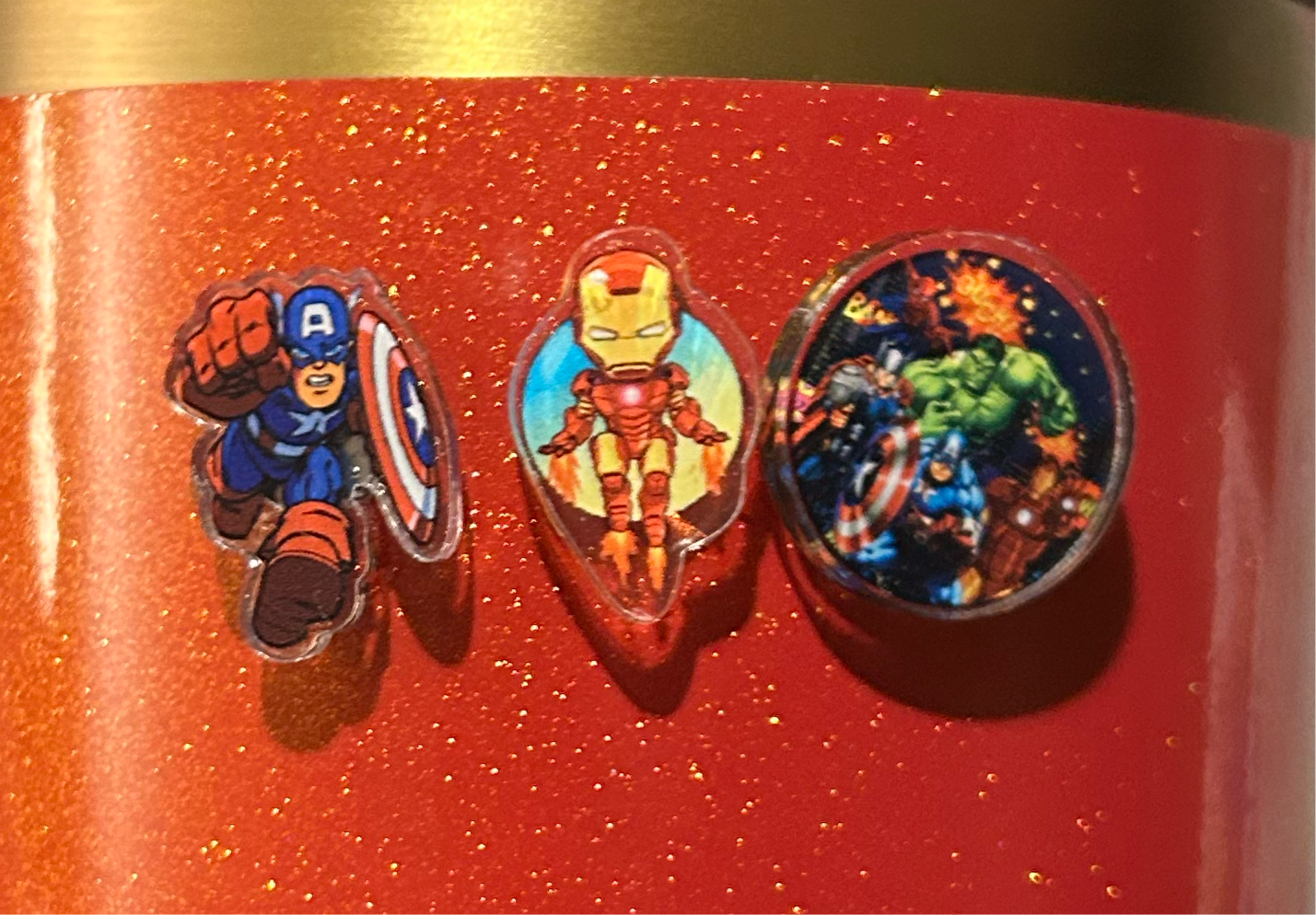 Hero Inspired Set of 3 Magnets
