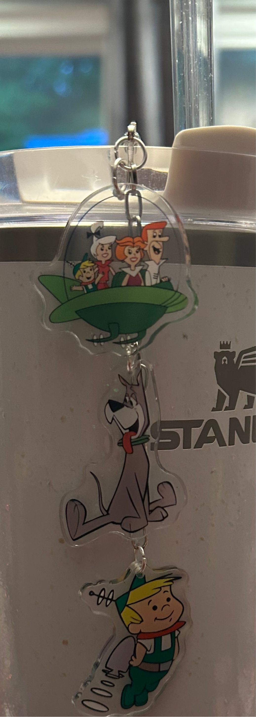 Jetson Straw Topper Dangle Charm