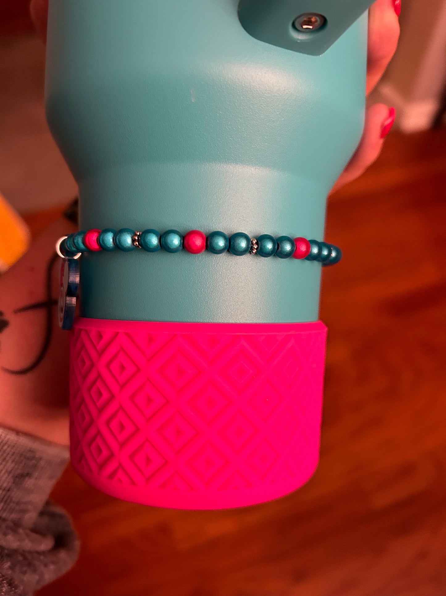 Flower Mouse Stanley Cup Bracelet Boot Topper