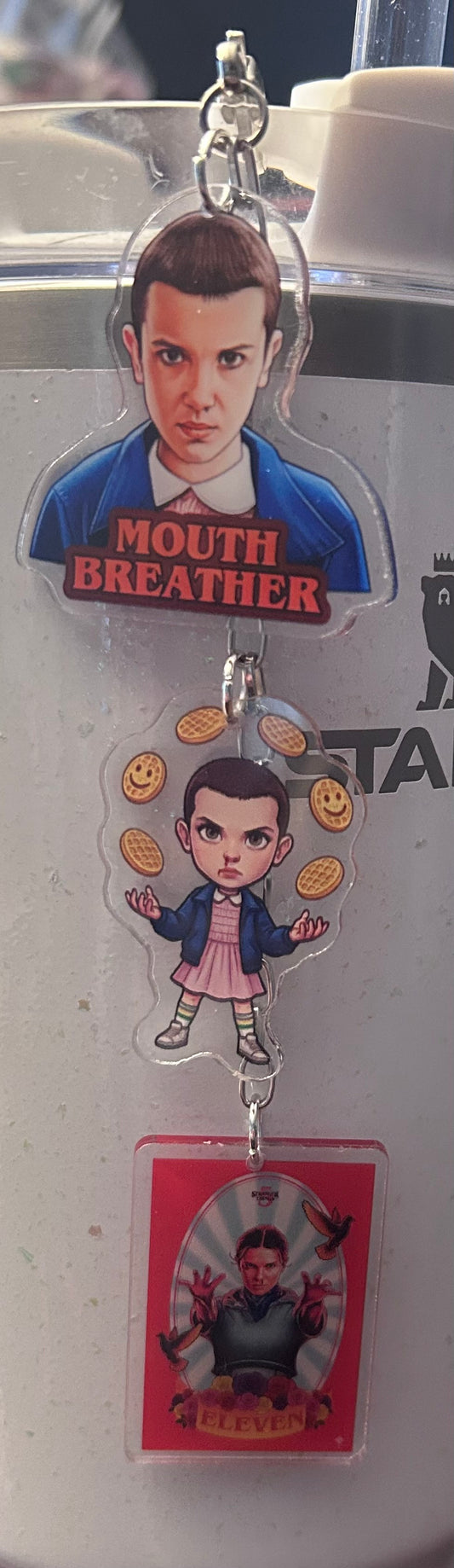 Stranger Straw Topper Dangle Charm