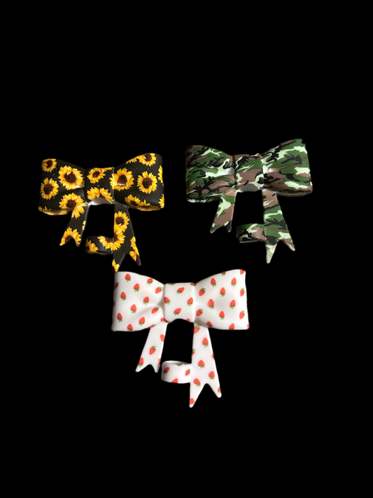Bow Straw Topper