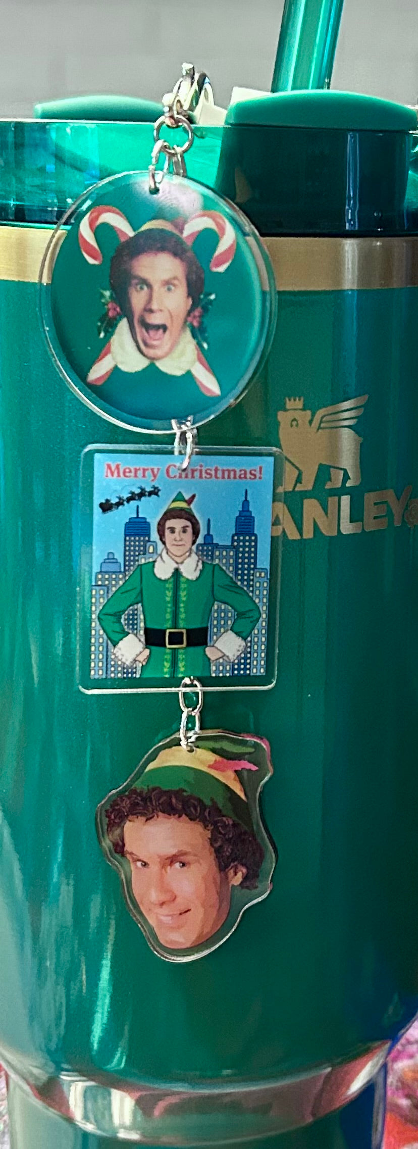Elf Straw Topper Dangle Charm
