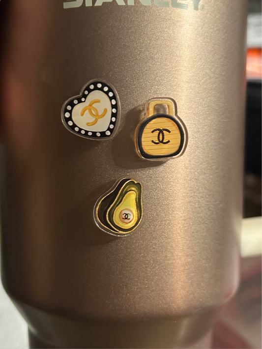 Designer Inspired Set of 3 Magnets
