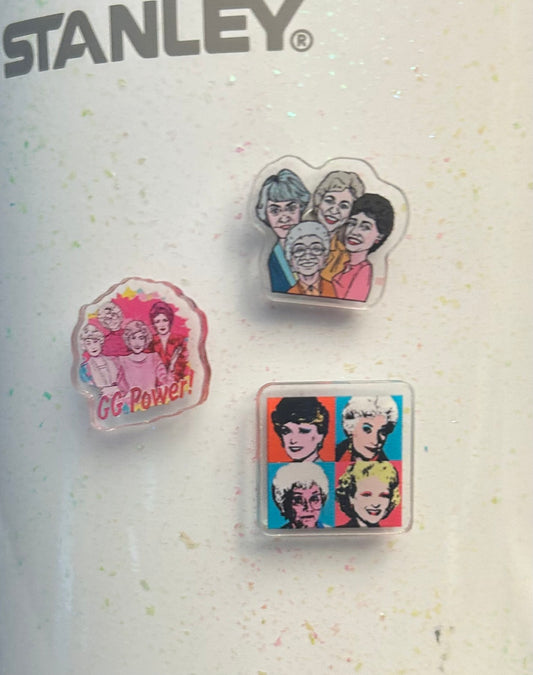 Golden Set of 3 Magnets