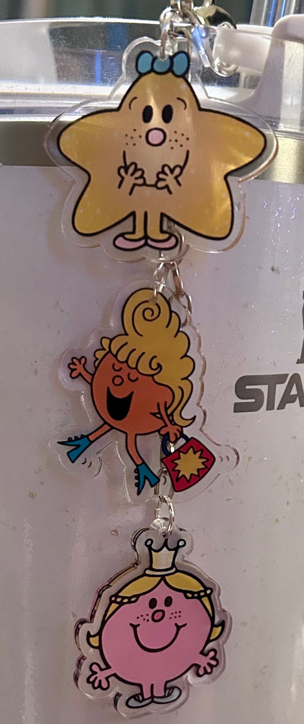 Miss Straw Topper Dangle Charm