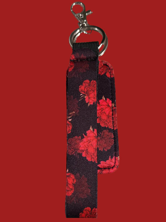 Valentines Day Key Chain Chapstick Holder