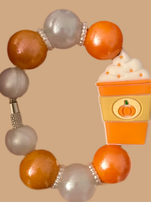 Pumpkin Spice Handle Charm