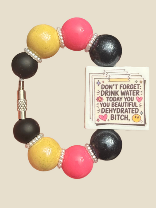 Stay Hydrated Handle Charm