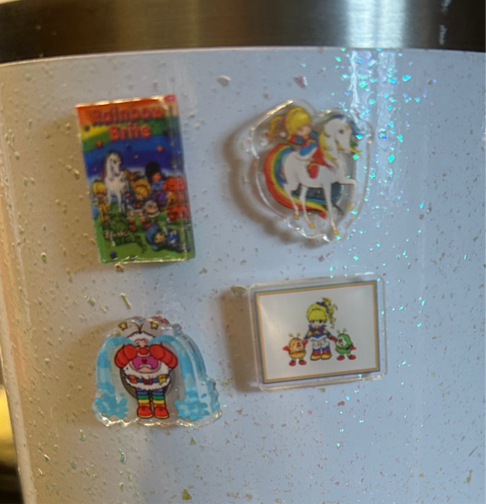 Rainbow Set of 4 Magnets