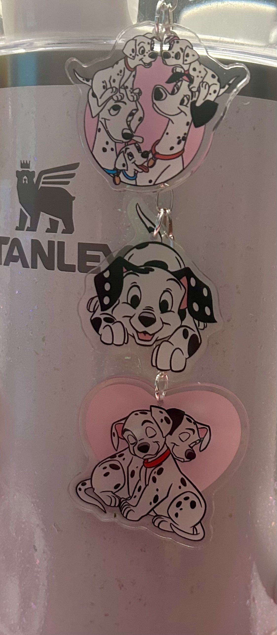 Dog Straw Topper Dangle Charm