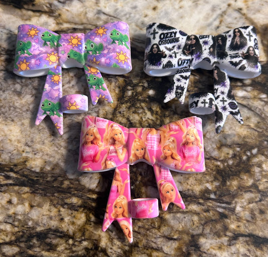 Bow Straw Topper