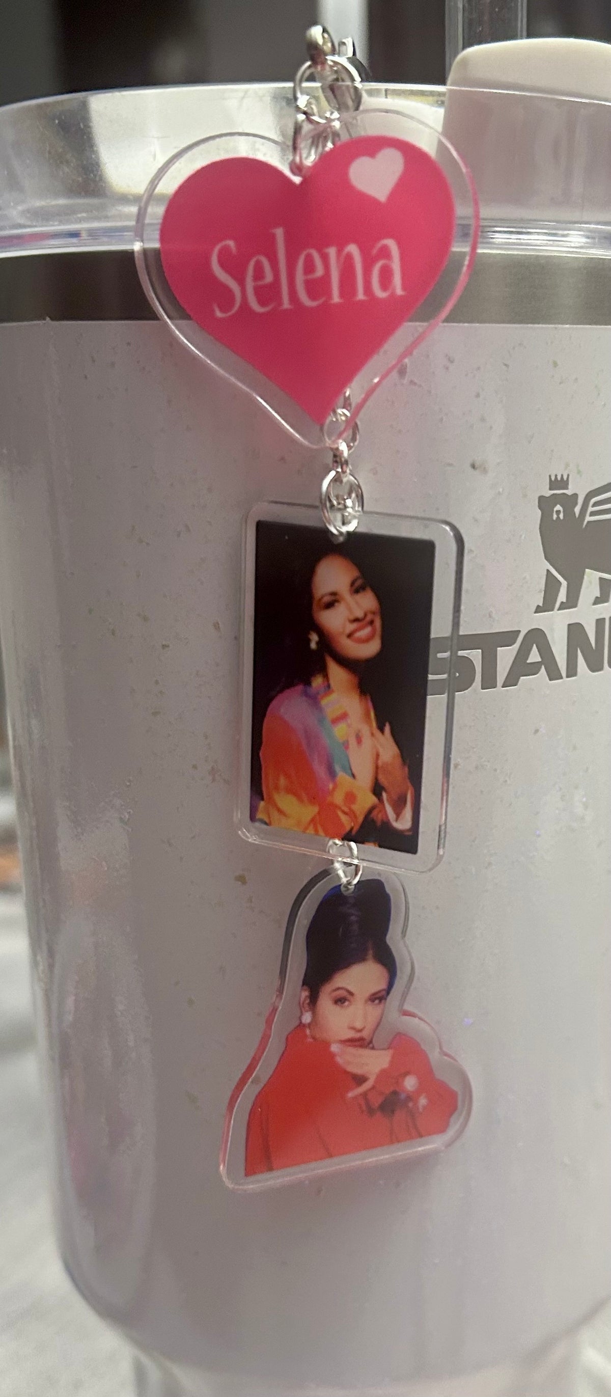 Singer Straw Topper Dangle Charm