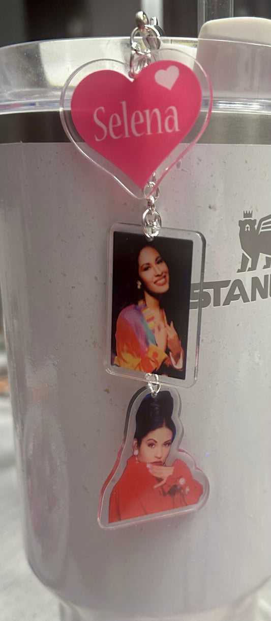 Singer Straw Topper Dangle Charm