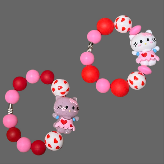 Kitty Tumber Handle Charm