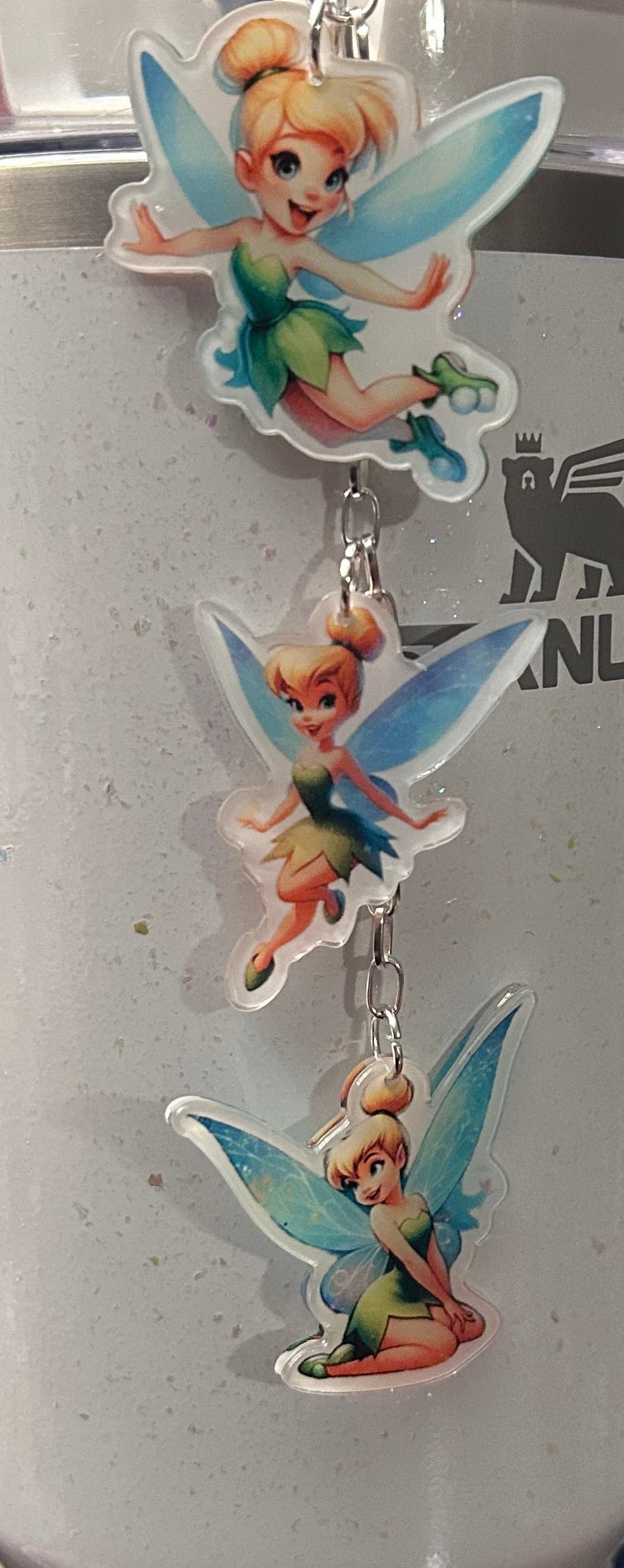 Tink Straw Topper Dangle Charm