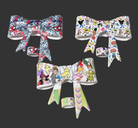 Bow Straw Topper