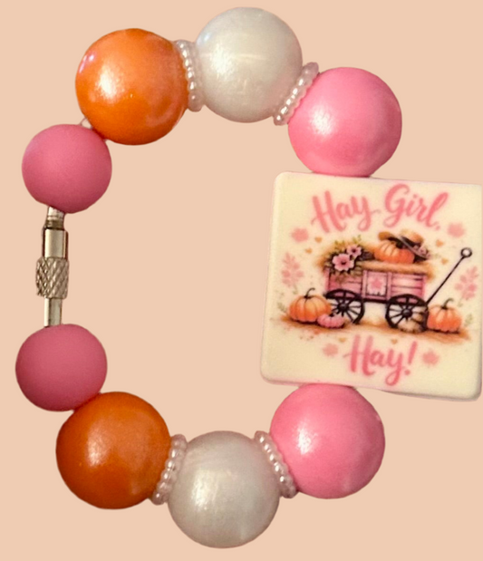 Hey Girl Handle Charm