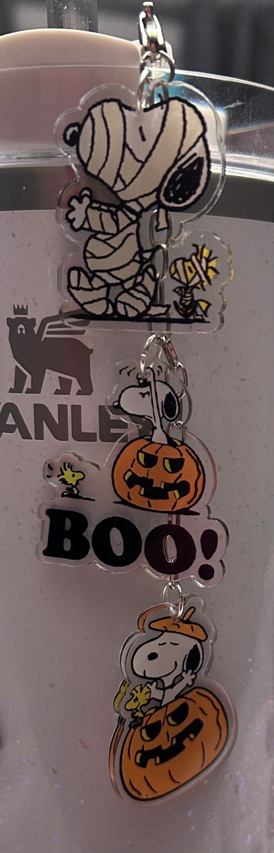 Halloween Dog Straw Topper Dangle Charm